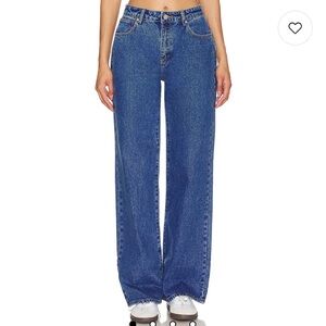Abrand 95 Mid Baggy Blue Jeans